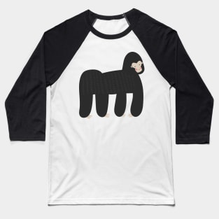 Naive Gorilla Baseball T-Shirt